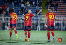 Potenza poco brillante: 1-1 al “Viviani” contro la Casertana